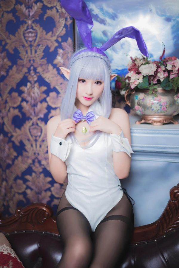 No.036 – 从零开始的异世界生活 艾米莉亚兔女郎 [22P]-慕色阁