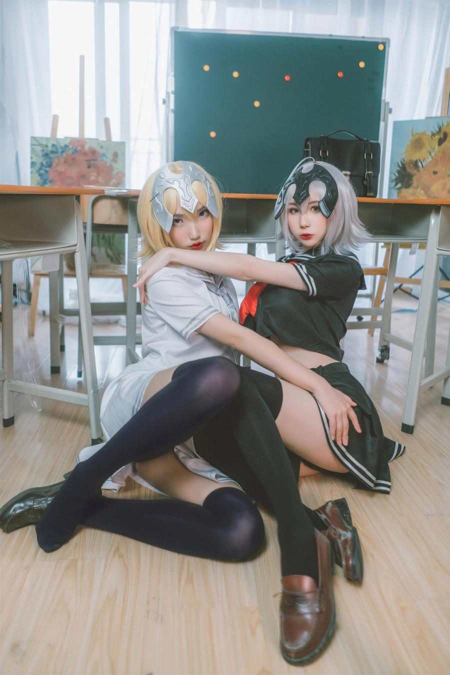 图片[2]-No.044 – 黑白贞德 JK制服 [24P]