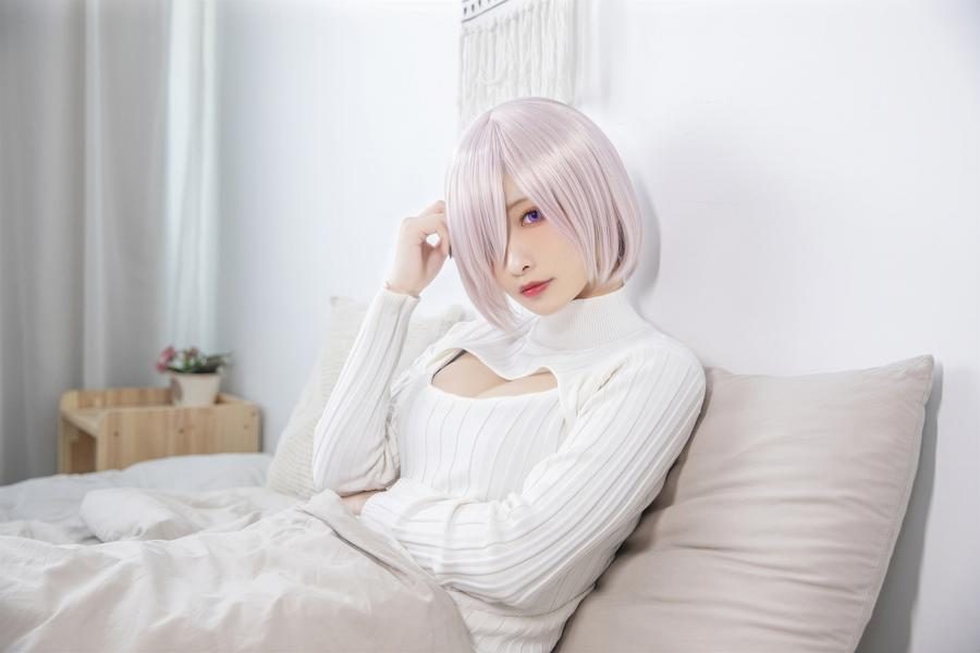 图片[2]-No.126 – FGO 玛修 开胸毛衣 [25P]