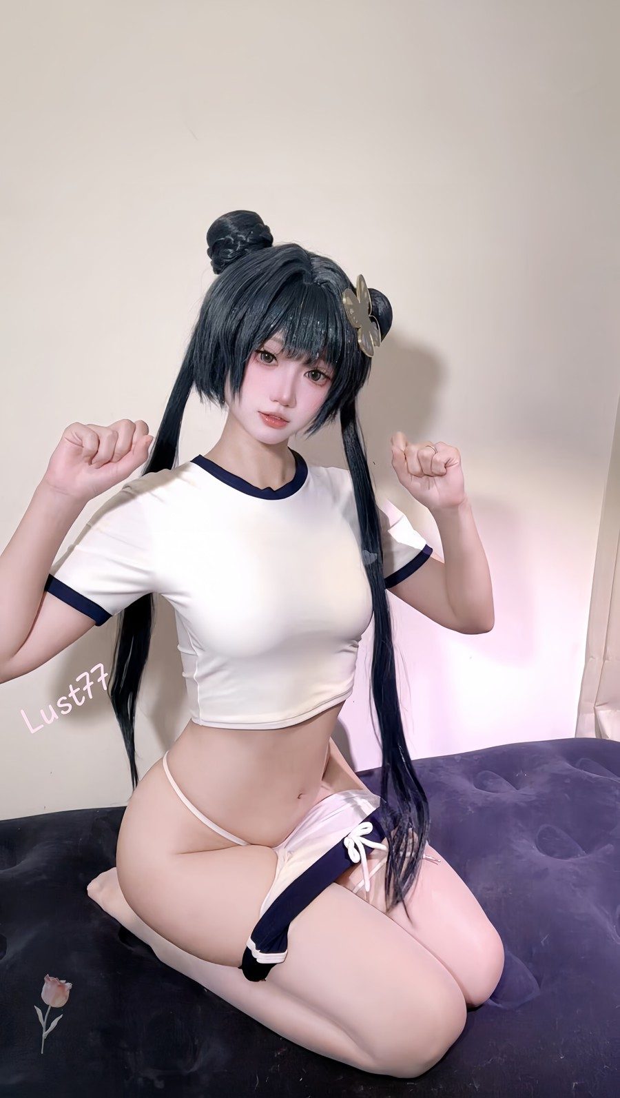 图片[2]-No.088 – 蔚蓝档案 妃咲 体操服自拍 [15P]