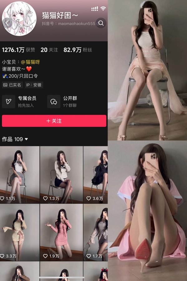 抖音 猫猫好困 微密圈  NO.043期 【6P】最新至：2025.4.17-慕色阁