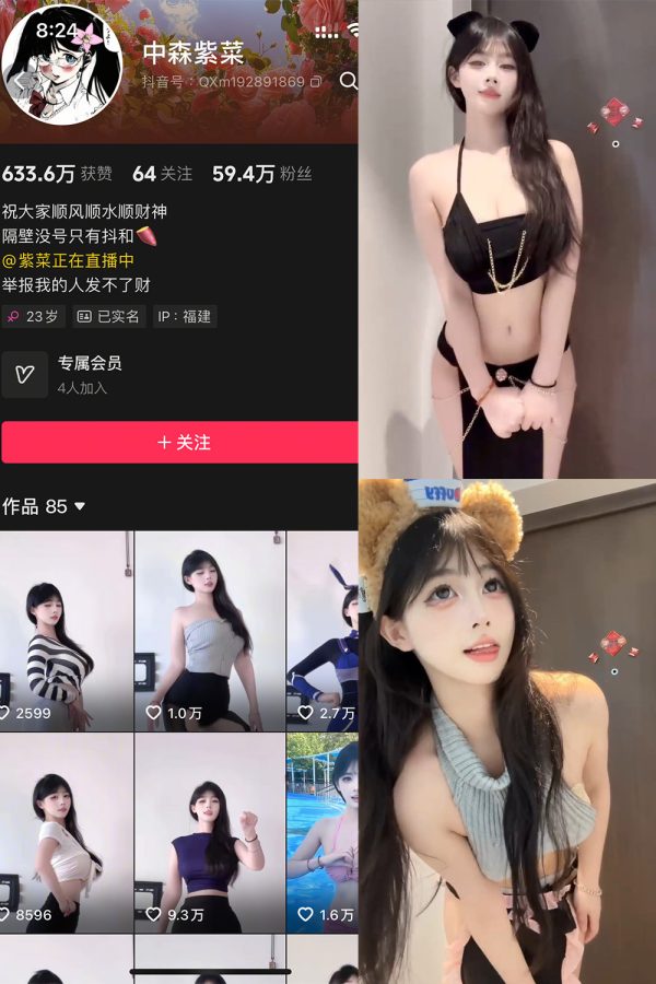 抖音 中森紫菜 岛遇 NO.002期 【23V】最新至：2025.6.9-慕色阁